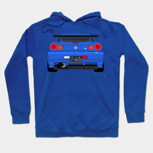 GTR R34 BLUE Hoodie